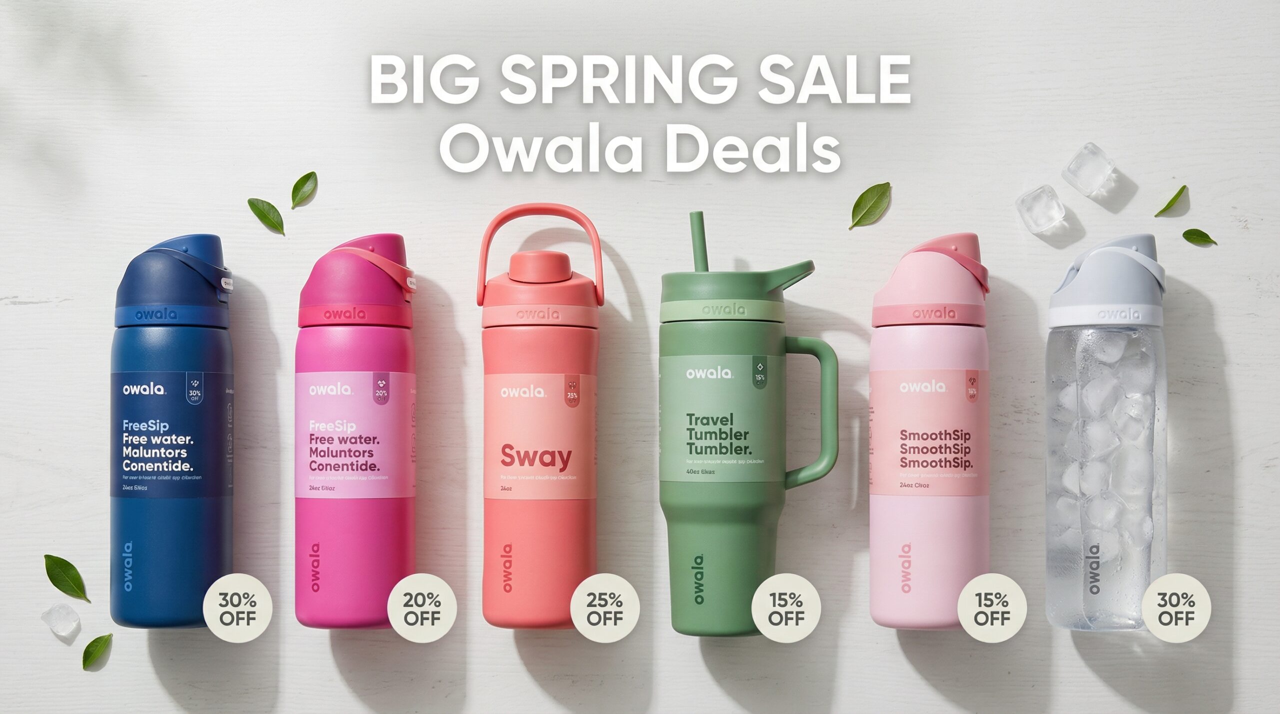 Best Big Spring Sale Owala Water Bottle Deals on Amazon