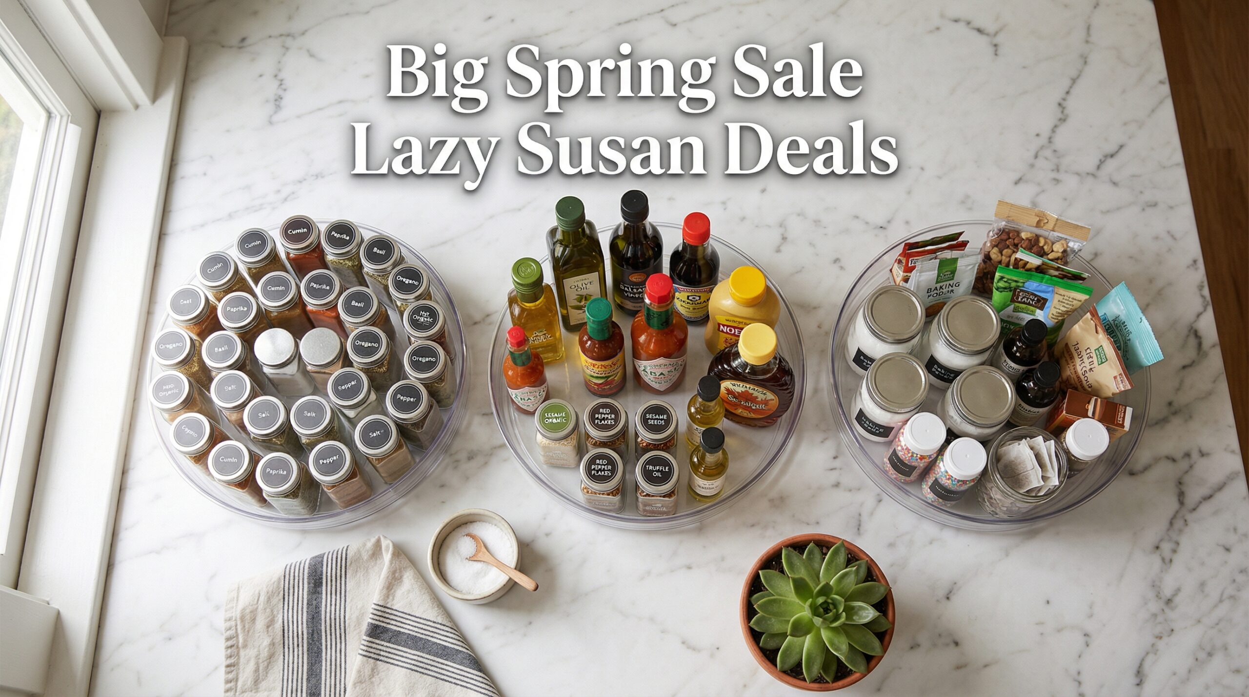 Best Big Spring Sale Lazy Susan Deals on Amazon