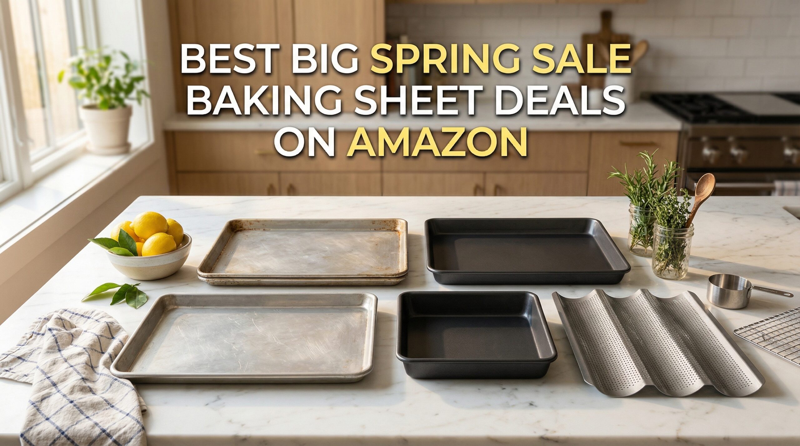 Best Big Spring Sale Baking Sheet Deals on Amazon
