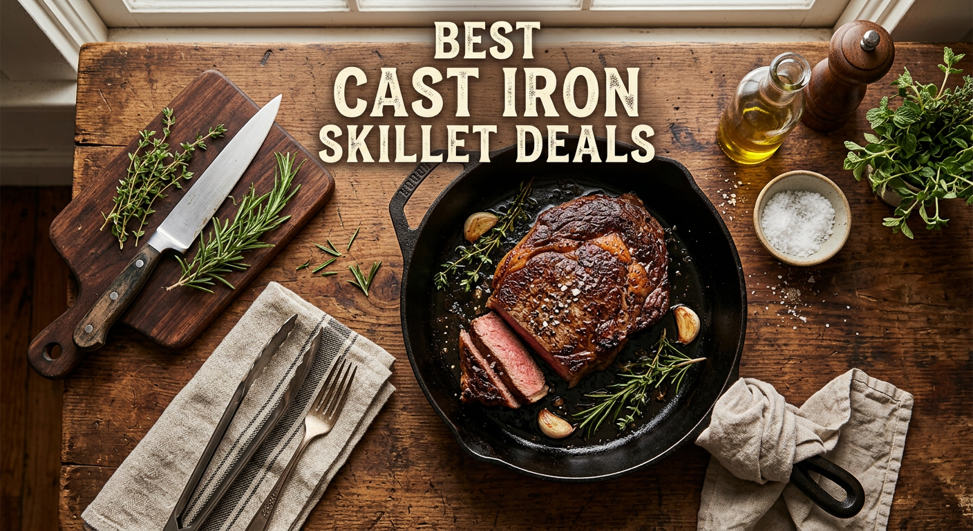 Best Big Spring Sale Cast Iron Skillet Deals on Amazon