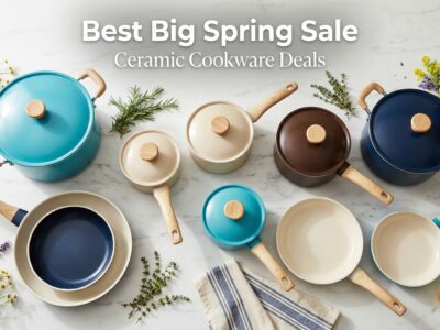 Best Big Spring Sale Ceramic Nonstick Cookware Deals on Amazon