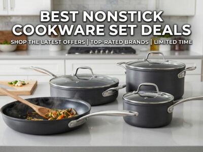 Best Big Spring Sale Nonstick Cookware Set Deals on Amazon