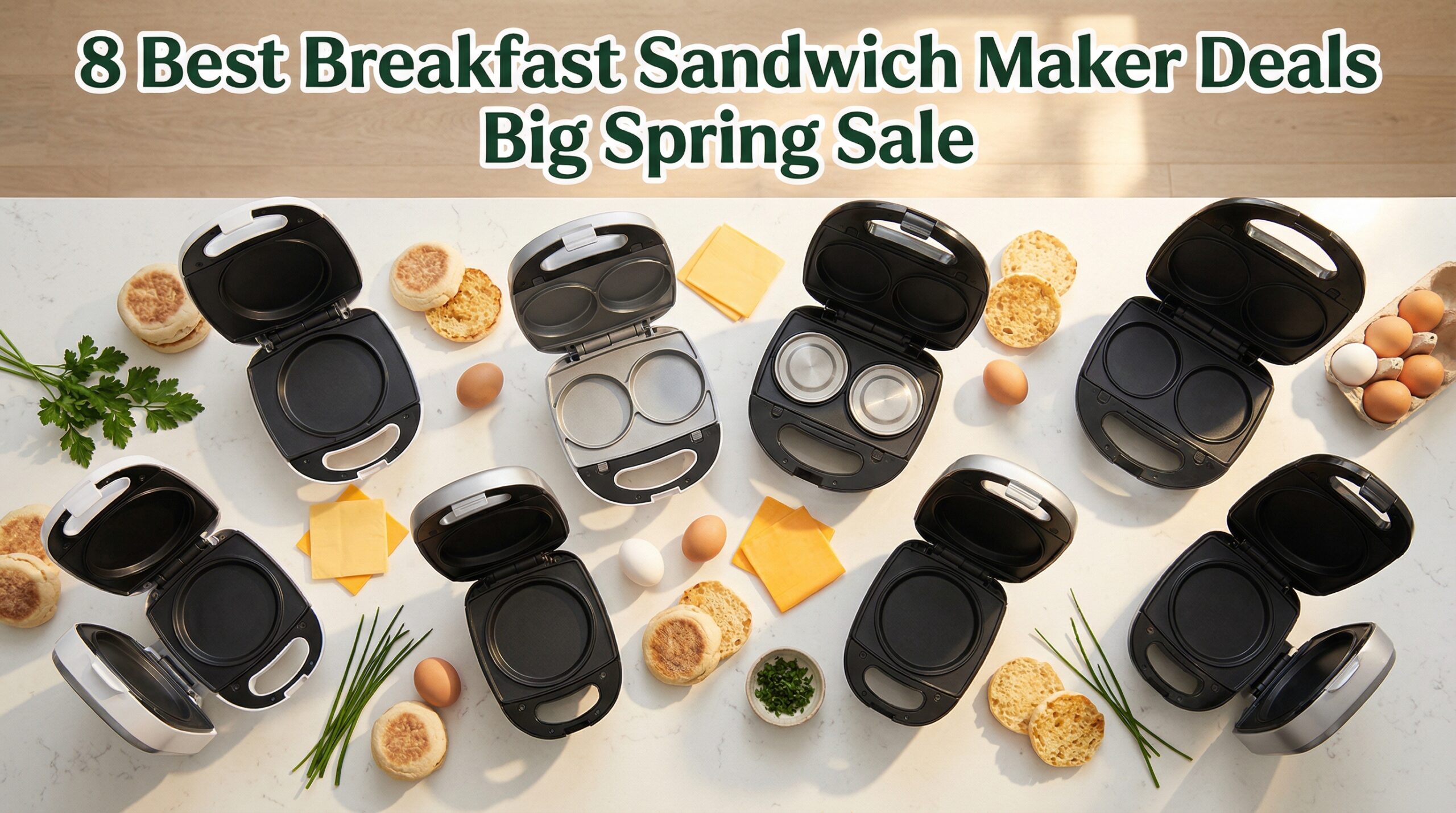 Best Big Spring Sale Breakfast Sandwich Maker Deals on Amazon