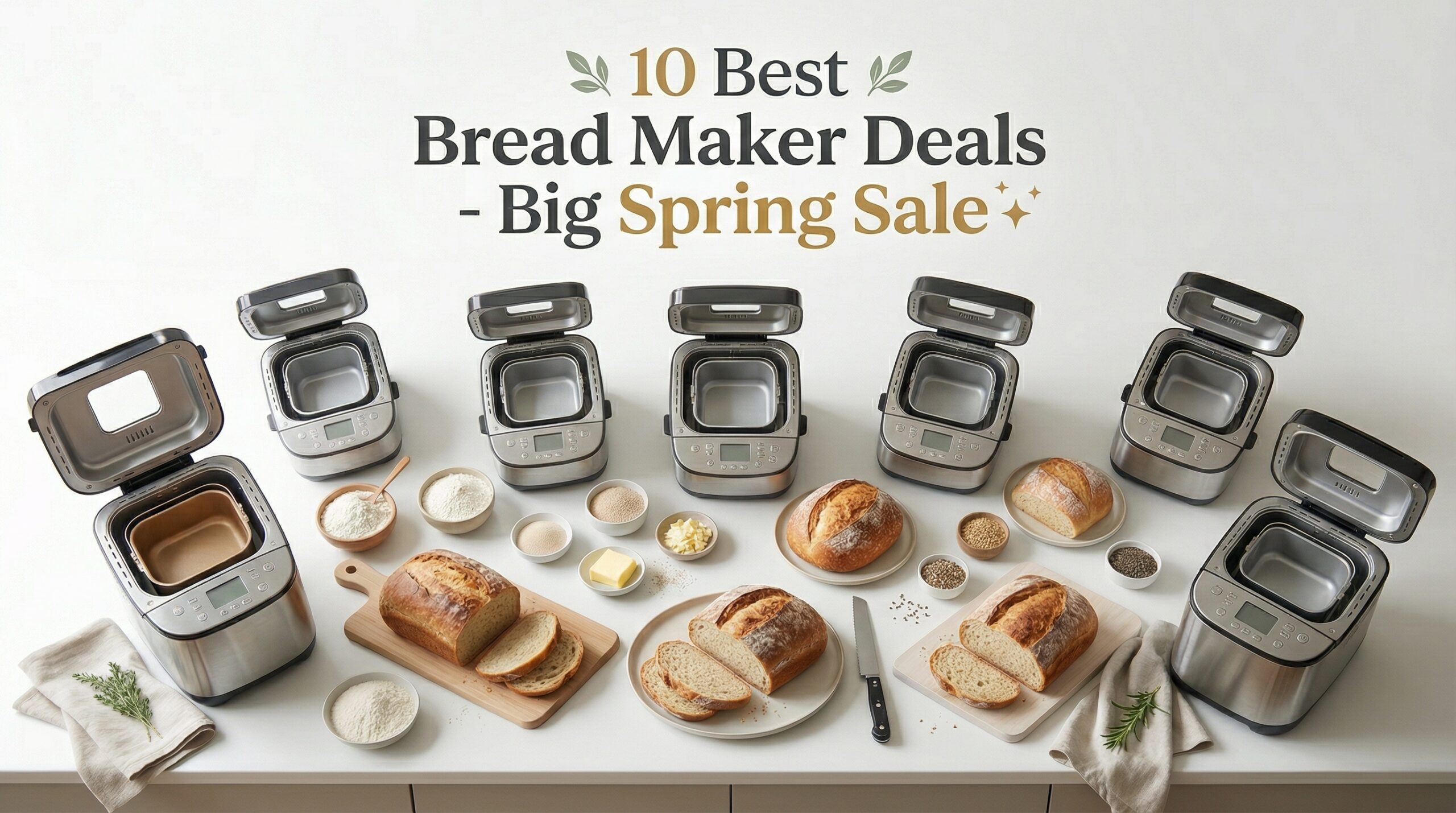 Best Big Spring Sale Bread Maker Deals on Amazon