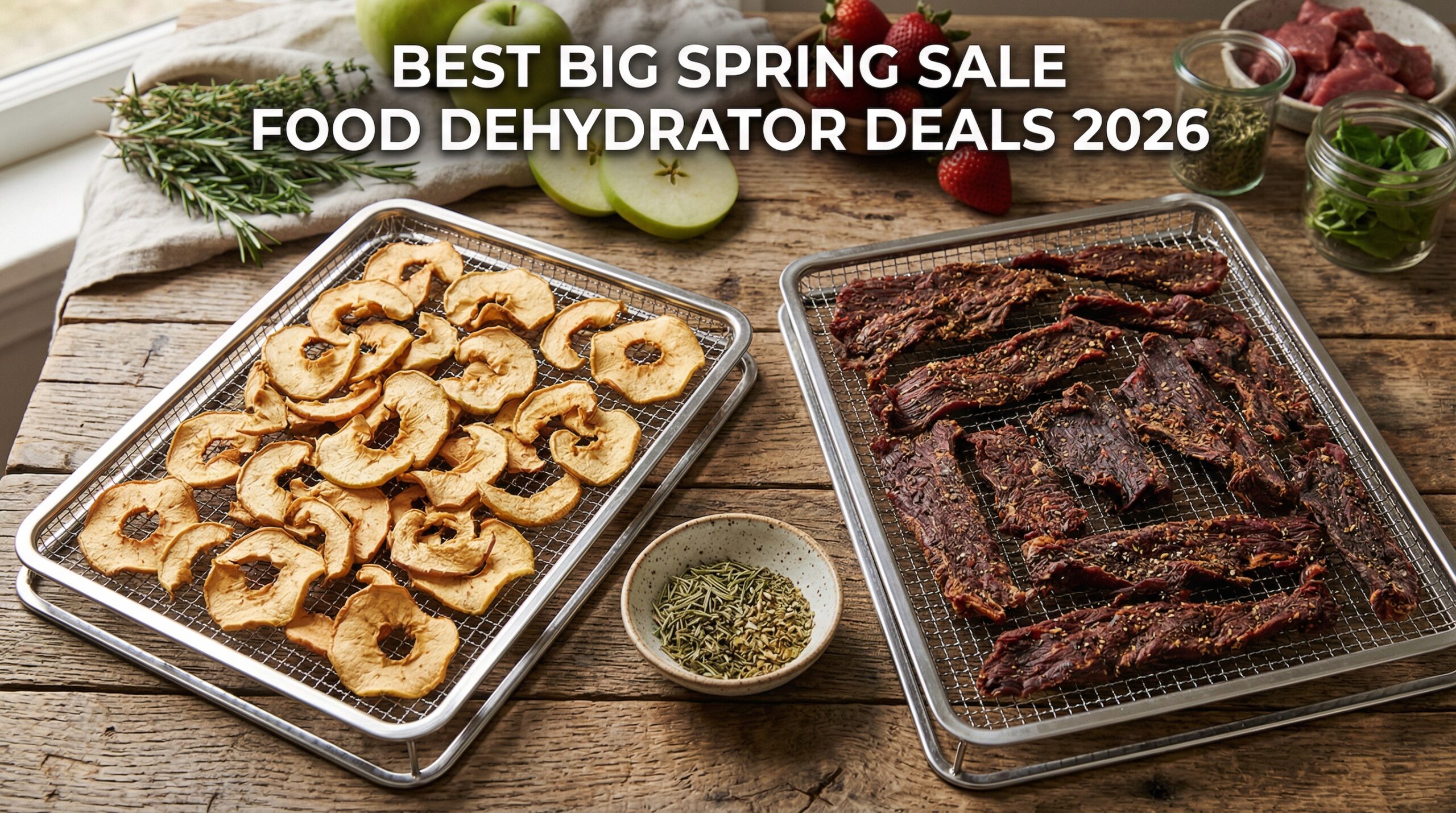 Best Big Spring Sale Food Dehydrator Deals on Amazon