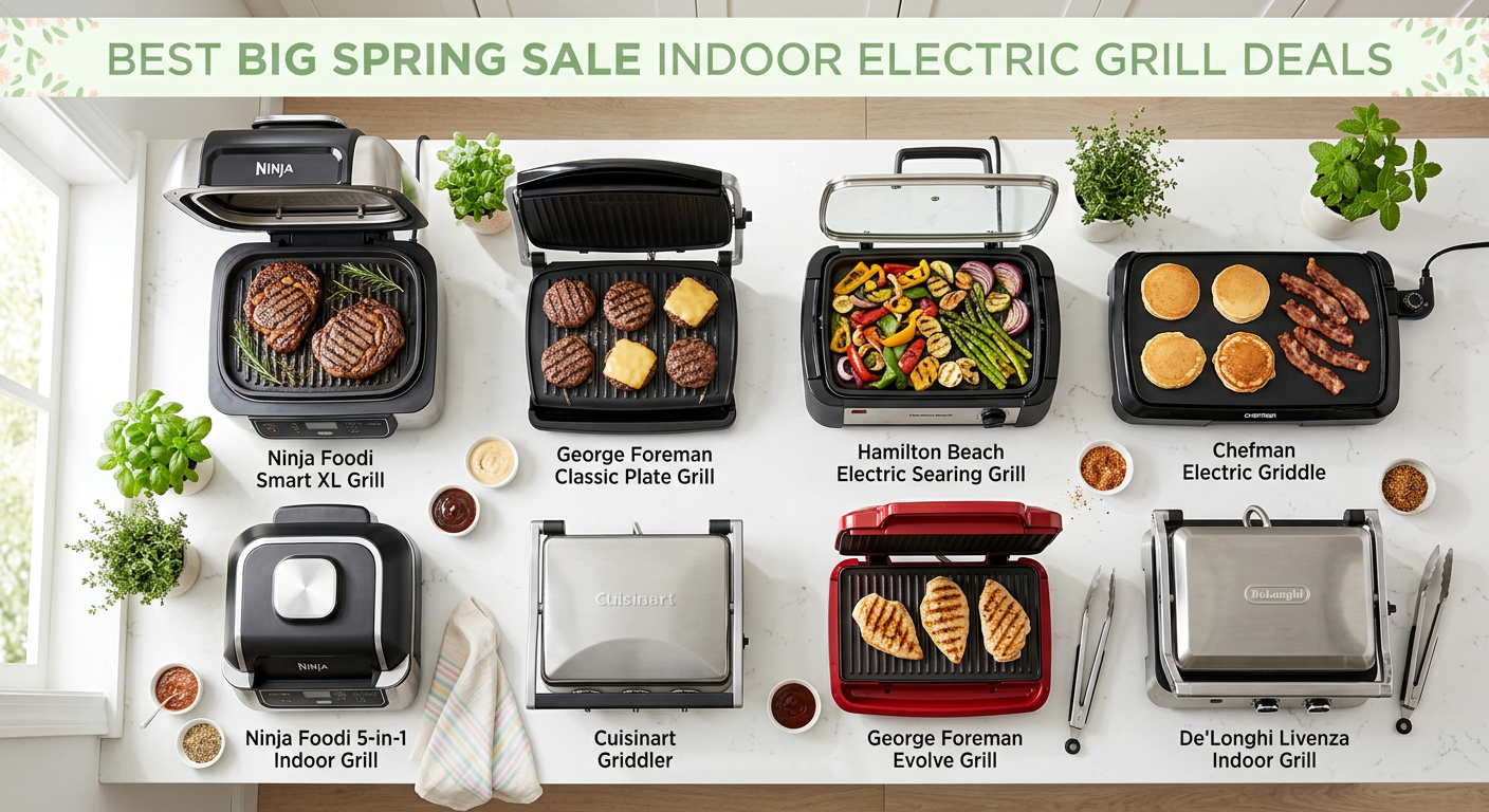 Best Big Spring Sale Indoor Electric Grill Deals on Amazon