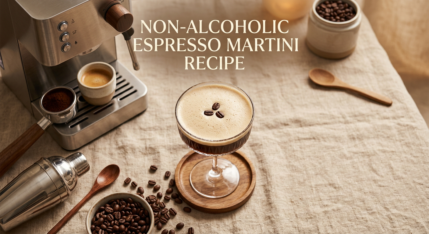 Non-Alcoholic Espresso Martini Recipe