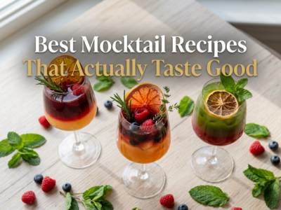 Best Mocktail Recipes That Actually Taste Good