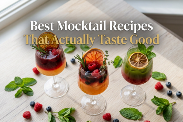 Best Mocktail Recipes That Actually Taste Good