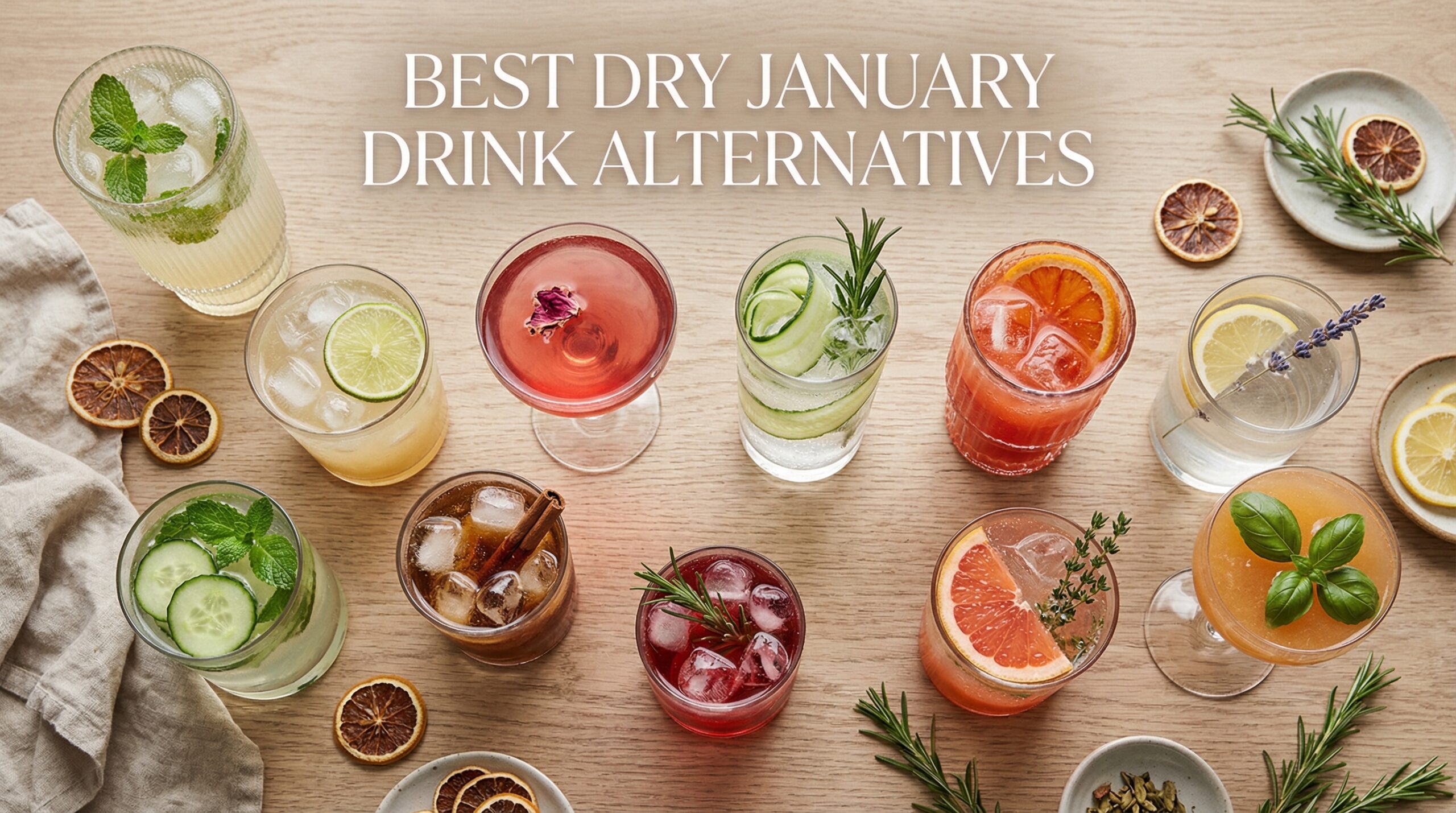 Best Dry January Drink Alternatives