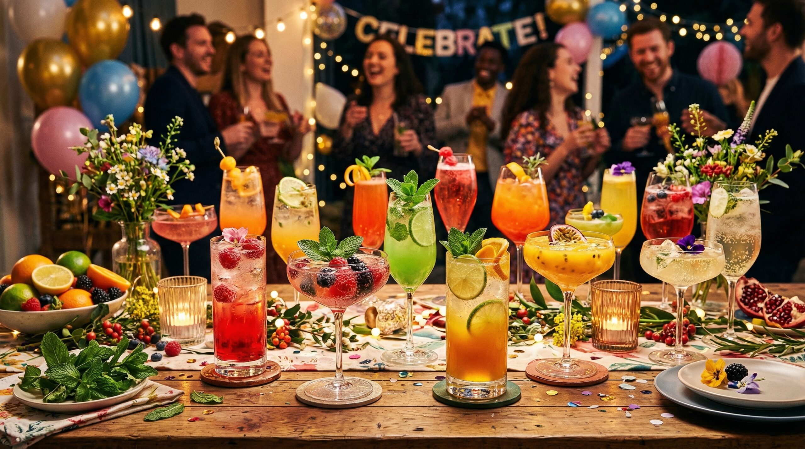 Non-Alcoholic Drinks for Parties