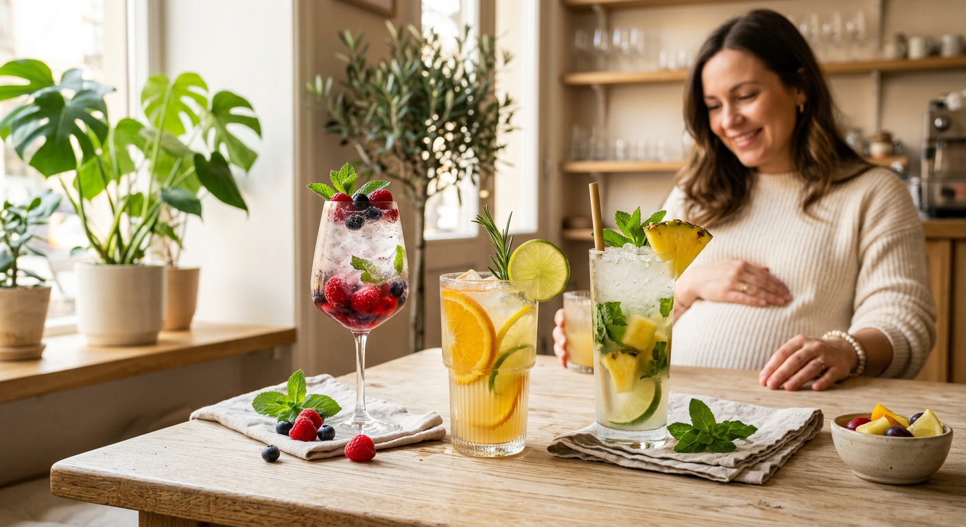 Mocktails for Pregnant Women Delicious and Safe