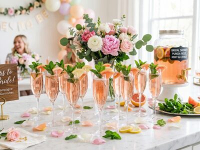 Bridal Shower Drink Ideas
