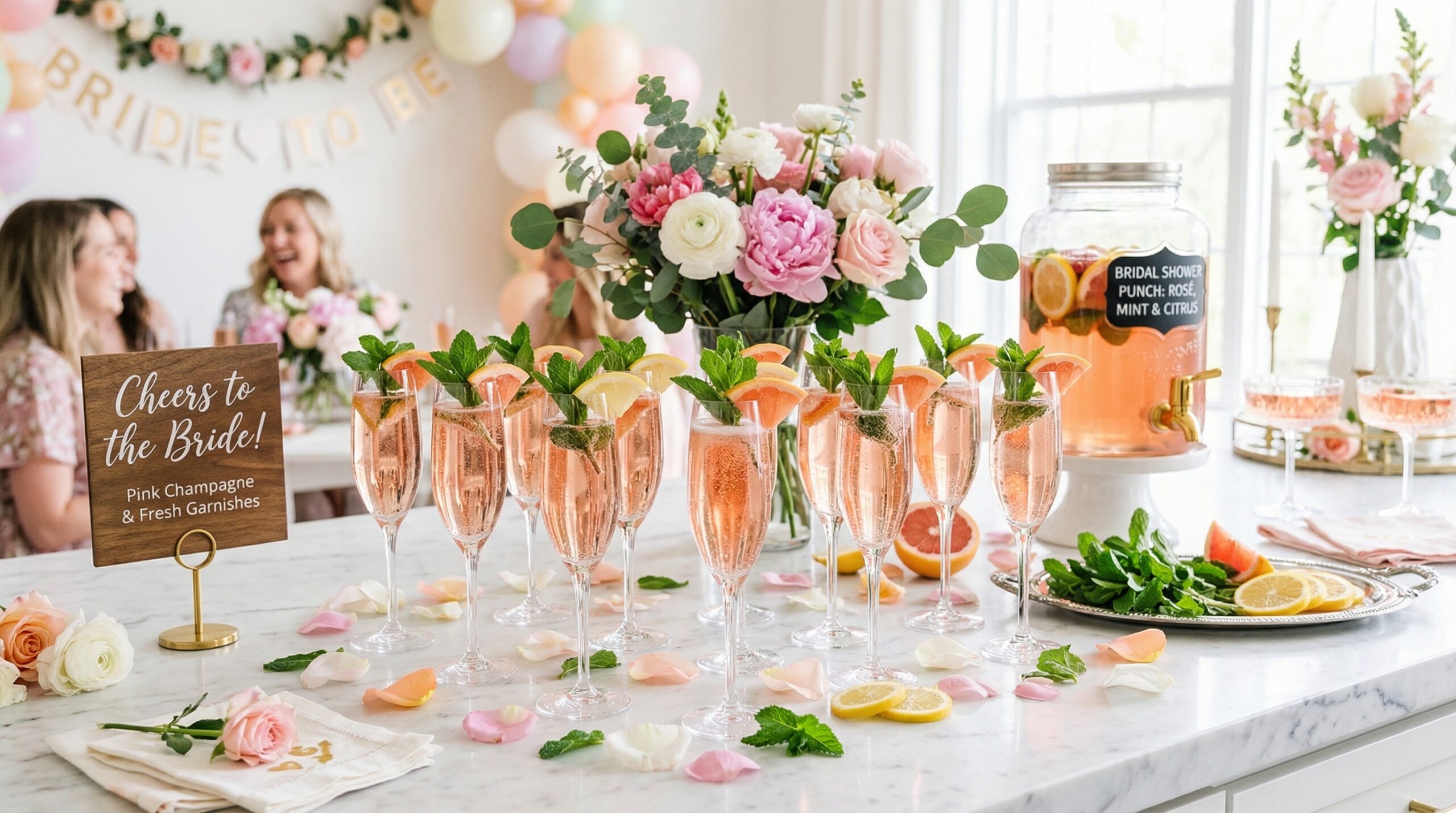 Bridal Shower Drink Ideas