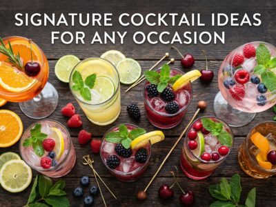 Signature Cocktail Ideas for Any Occasion