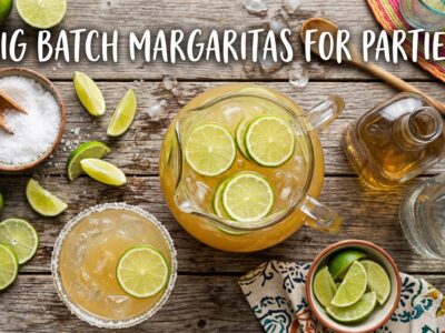 Big Batch Margaritas for Parties