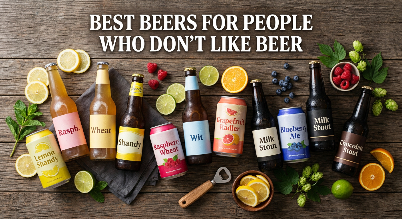 Best Beers for People Who Don't Like Beer