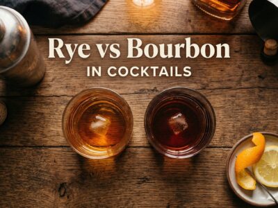 Rye vs Bourbon in Cocktails