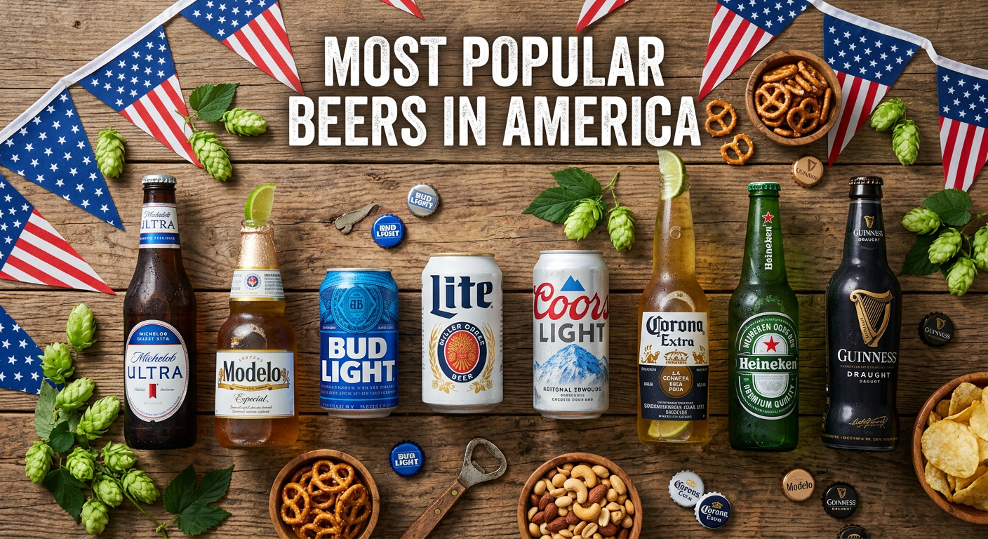 Most Popular Beers in America Right Now