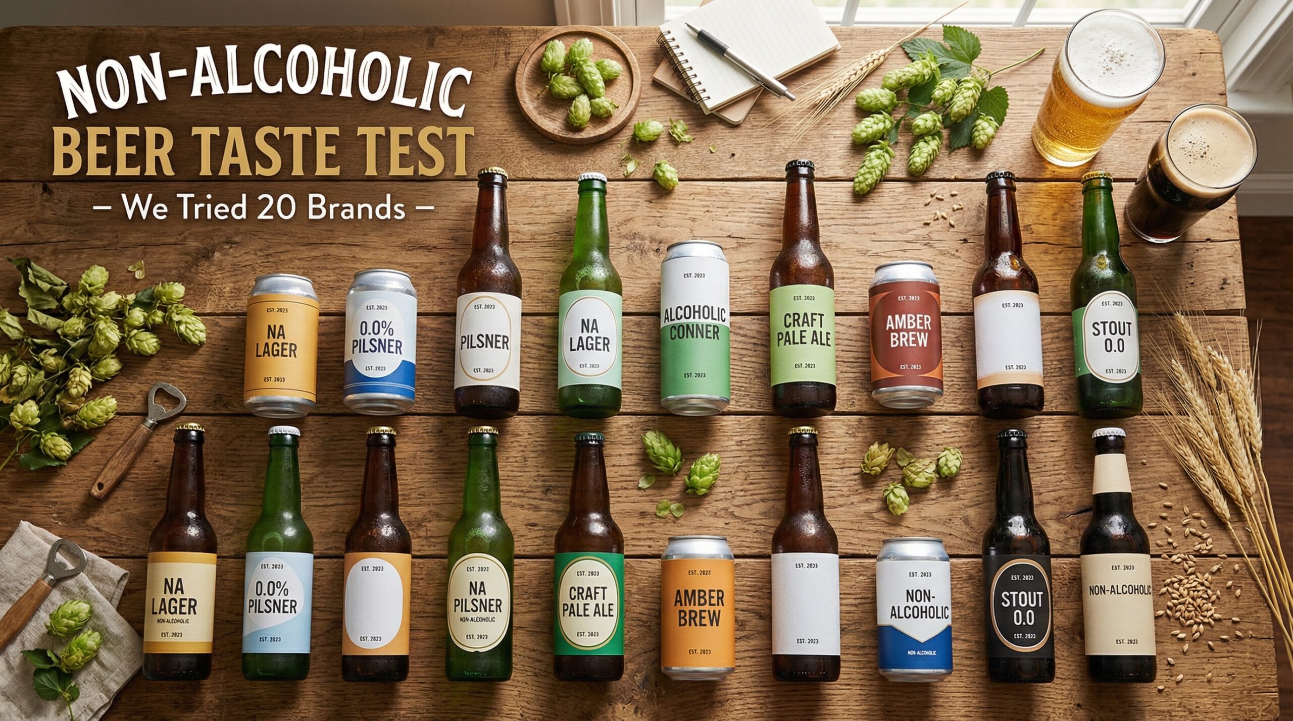 Non-Alcoholic Beer Taste Test We Tried 20 Brands