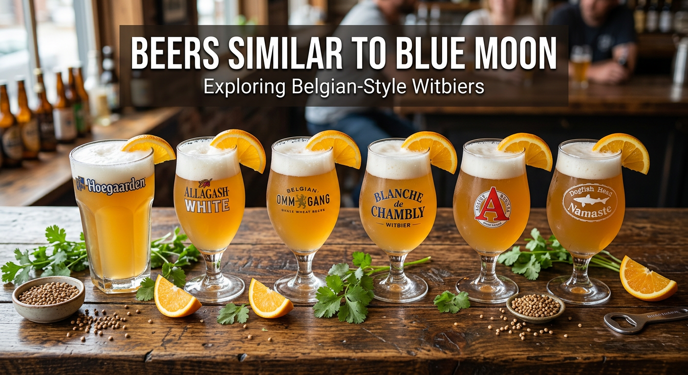 Beers Similar to Blue Moon