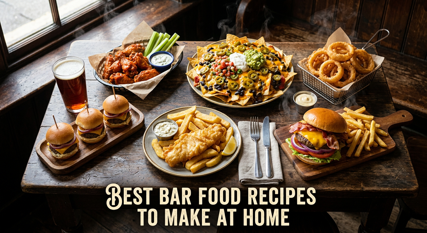 Best Bar Food Recipes to Make at Home