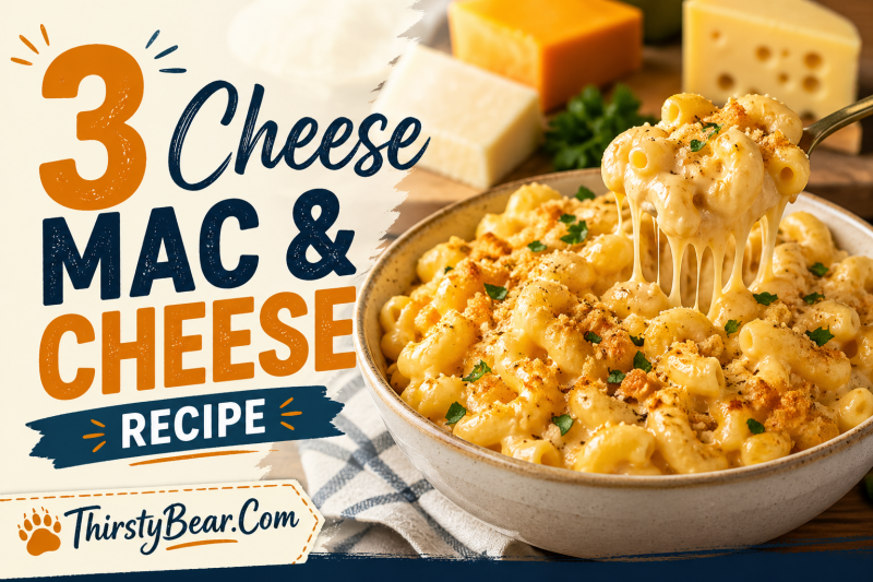 3 Cheese Mac and Cheese Recipe