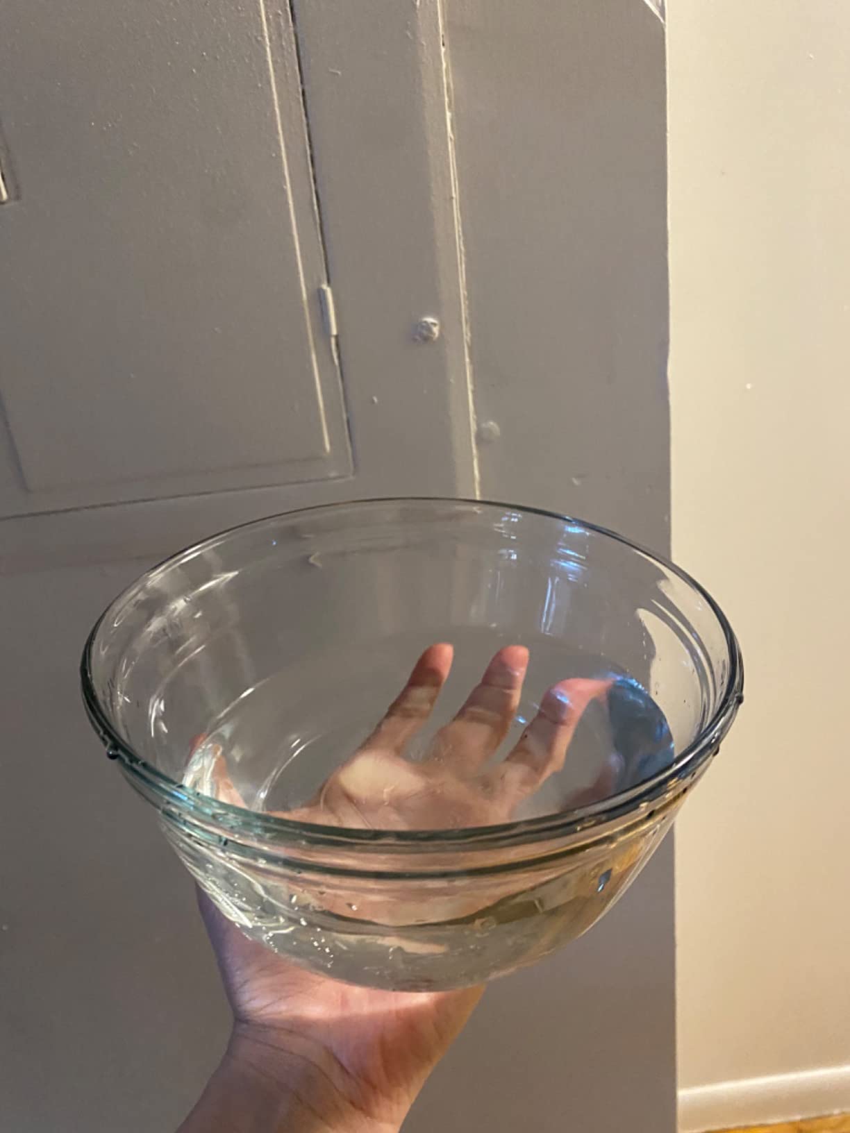 Anchor Hocking Anchor 3-Piece Glass Mixing Bowl Set, Clear customer photo 2
