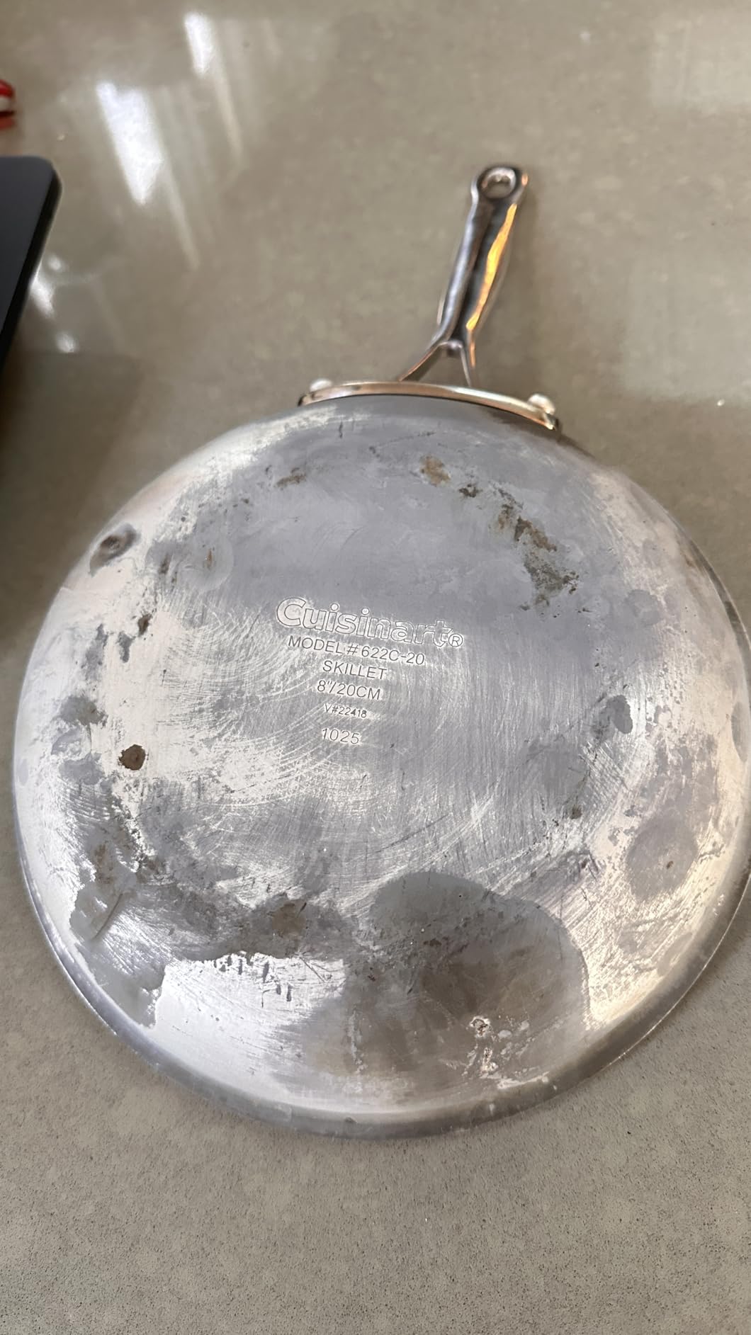 Cuisinart Chef's Classic 8-Inch Ceramic Open Skillet Nonstick-Hard-Anodized, 622C-20 customer photo 2