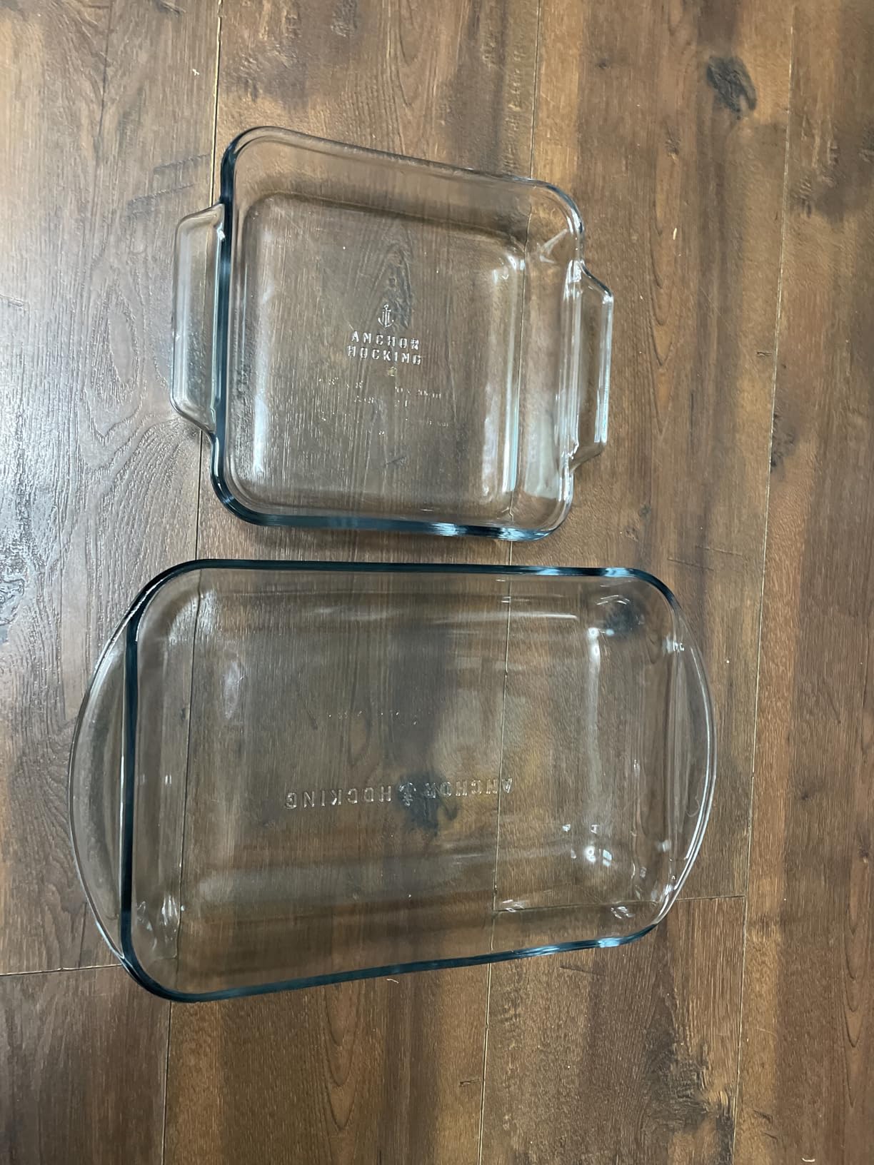 Anchor Hocking Glass Baking Dishes for Oven, 2 Piece Set (2 Qt & 3 Qt Glass Casserole Dishes) customer photo 2