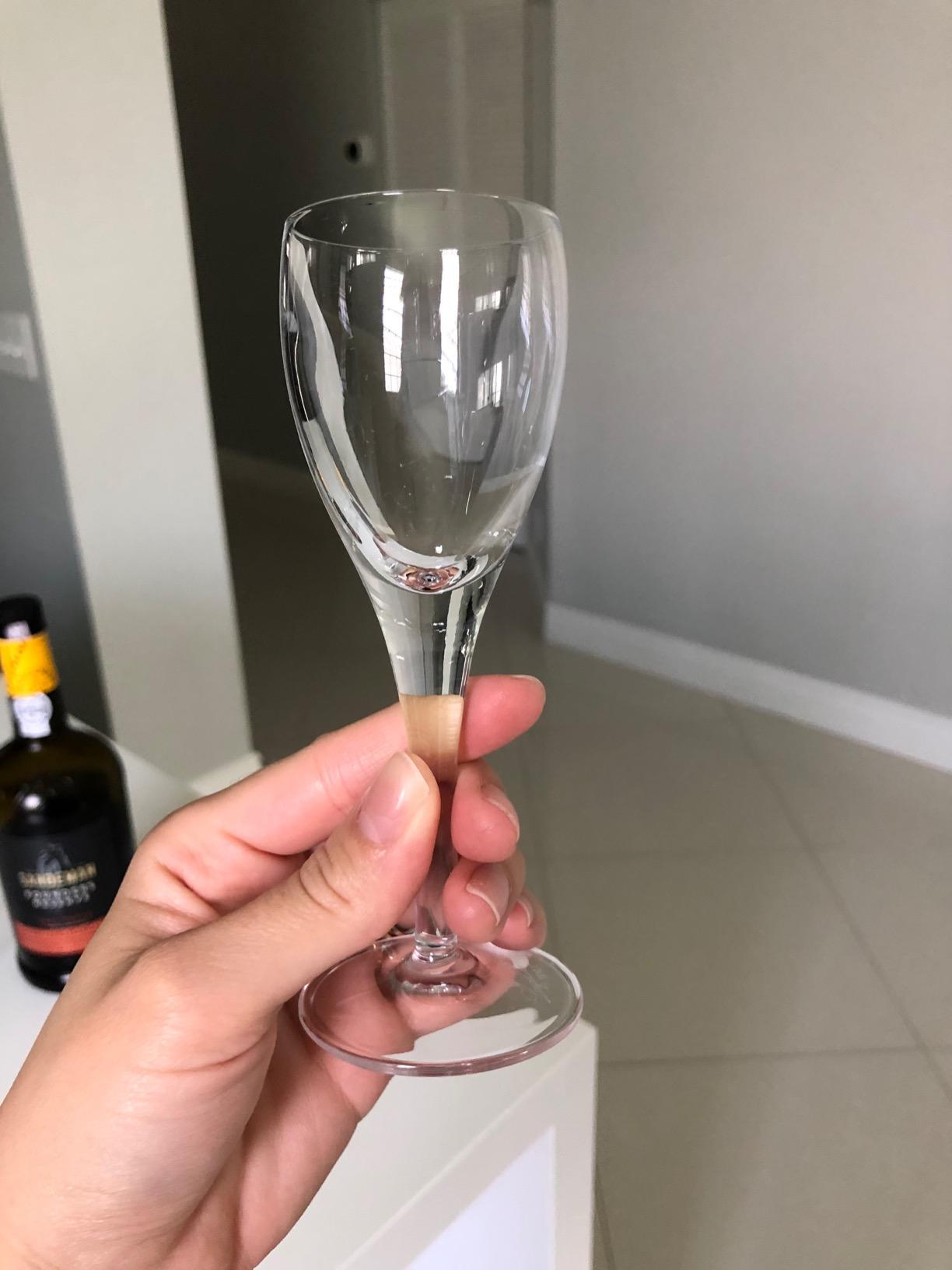 Luigi Bormioli Michelangelo Masterpiece 2.25 oz Liqueur Shot Glasses - Sparkx Ultra-Clear Crystal Glass, Durable Titanium Reinforced Stems - Laser-Cut Rims - Dishwasher Safe (Set of 4) customer photo 2