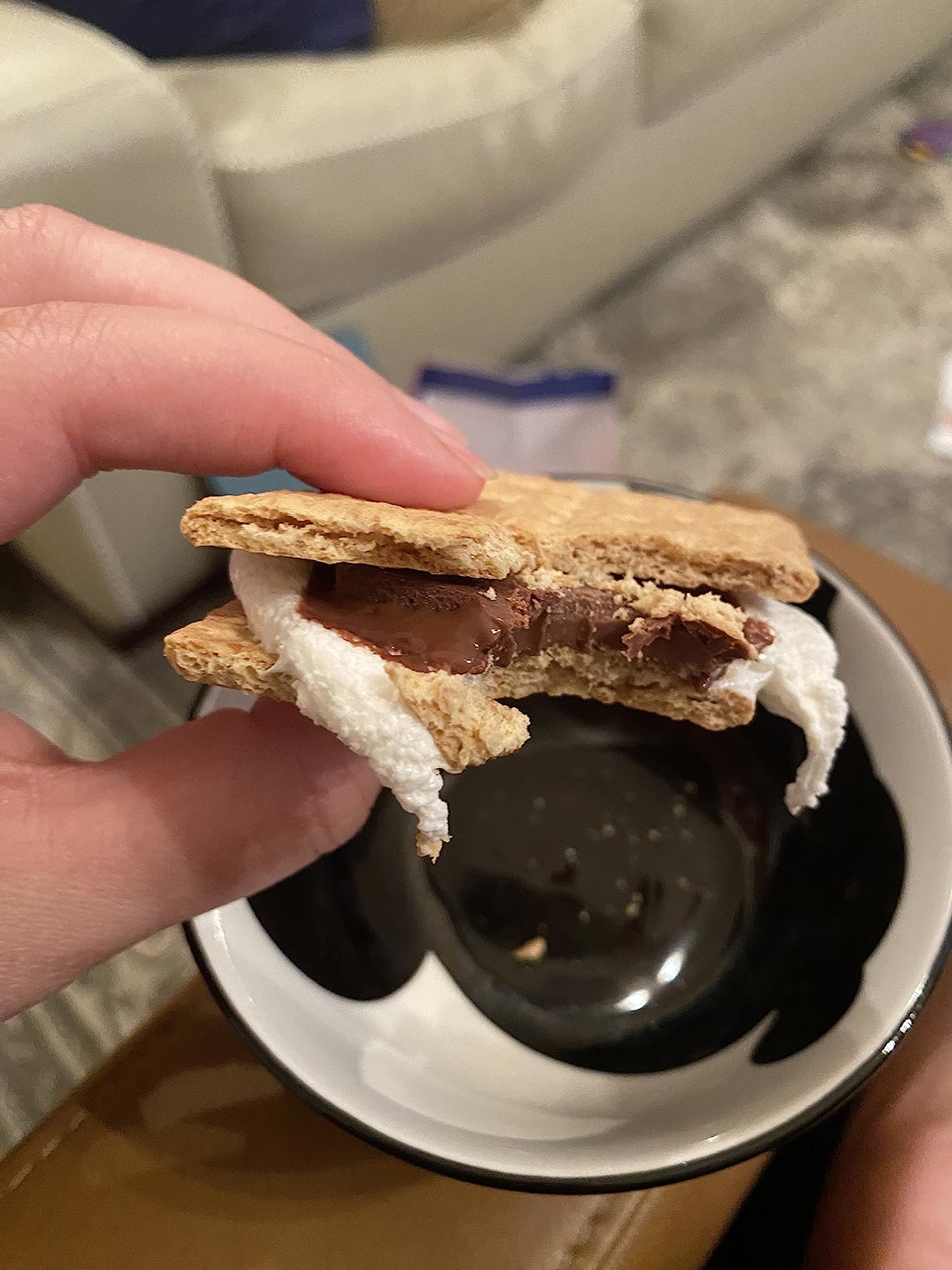PrepSolutions Microwave S'mores Maker, Brown/White - Easy S'mores in Minutes, Perfect for Indoor & Outdoor Use customer photo 2