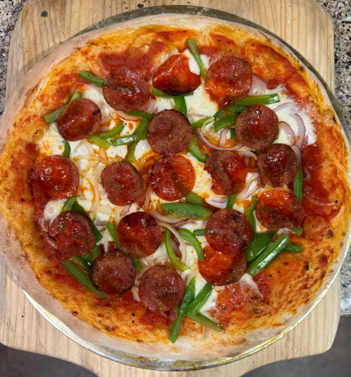 Winco Aluminum Winware 12-Inch Seamless Pizza Screen (APZS-12) customer photo 1