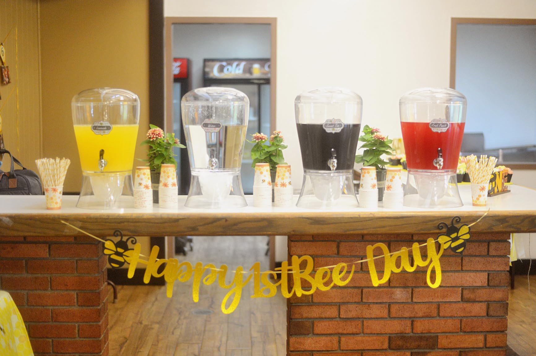 Creativeware 3-Gallon Beverage Dispenser- Poly Prop Beverage Dispenser, Clear customer photo 1