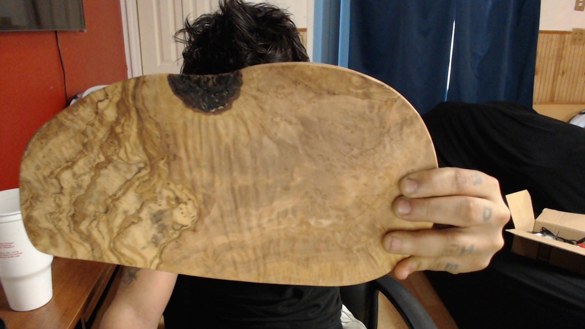 Naturally Med - Olive Wood Chopping/Cutting/Cheese Board - 12 inch customer photo 1