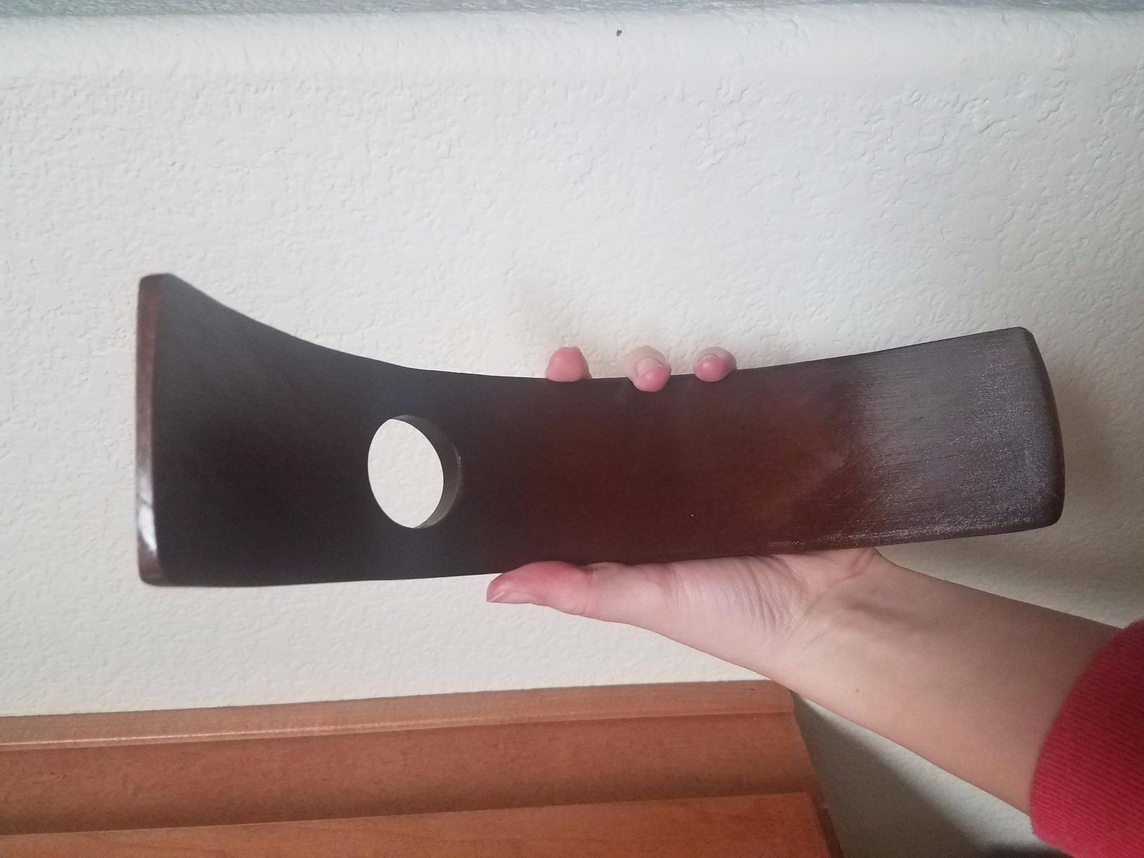 Franmara Wood Curved Wine Bottle Stand 9258 customer photo 2