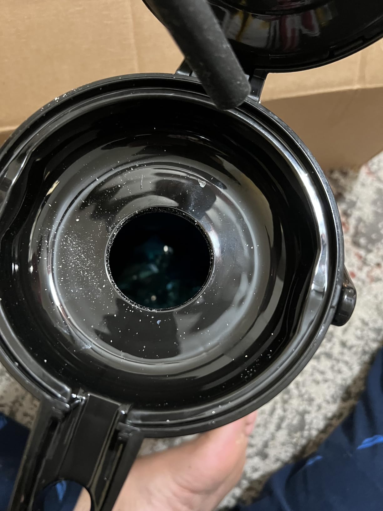 Service Ideas ECAL22S Eco-Air Airpot with Lever Lid, 2.2 Liter, Glass Vacuum Insulated customer photo 1