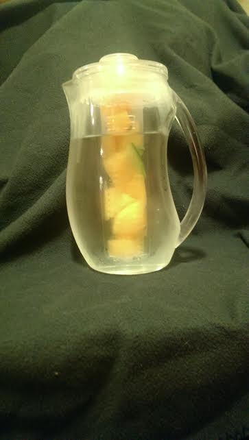 Prodyne Fruit Infusion Flavor Pitcher, Clear, 93 oz. customer photo 1