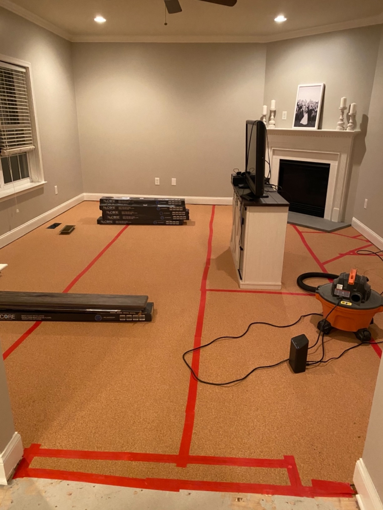 QEP 72000Q Natural Cork Underlayment Roll - 4 ft. Wide x 50 ft. Long x 6 mm Thick - 200 sq. ft. customer photo 1