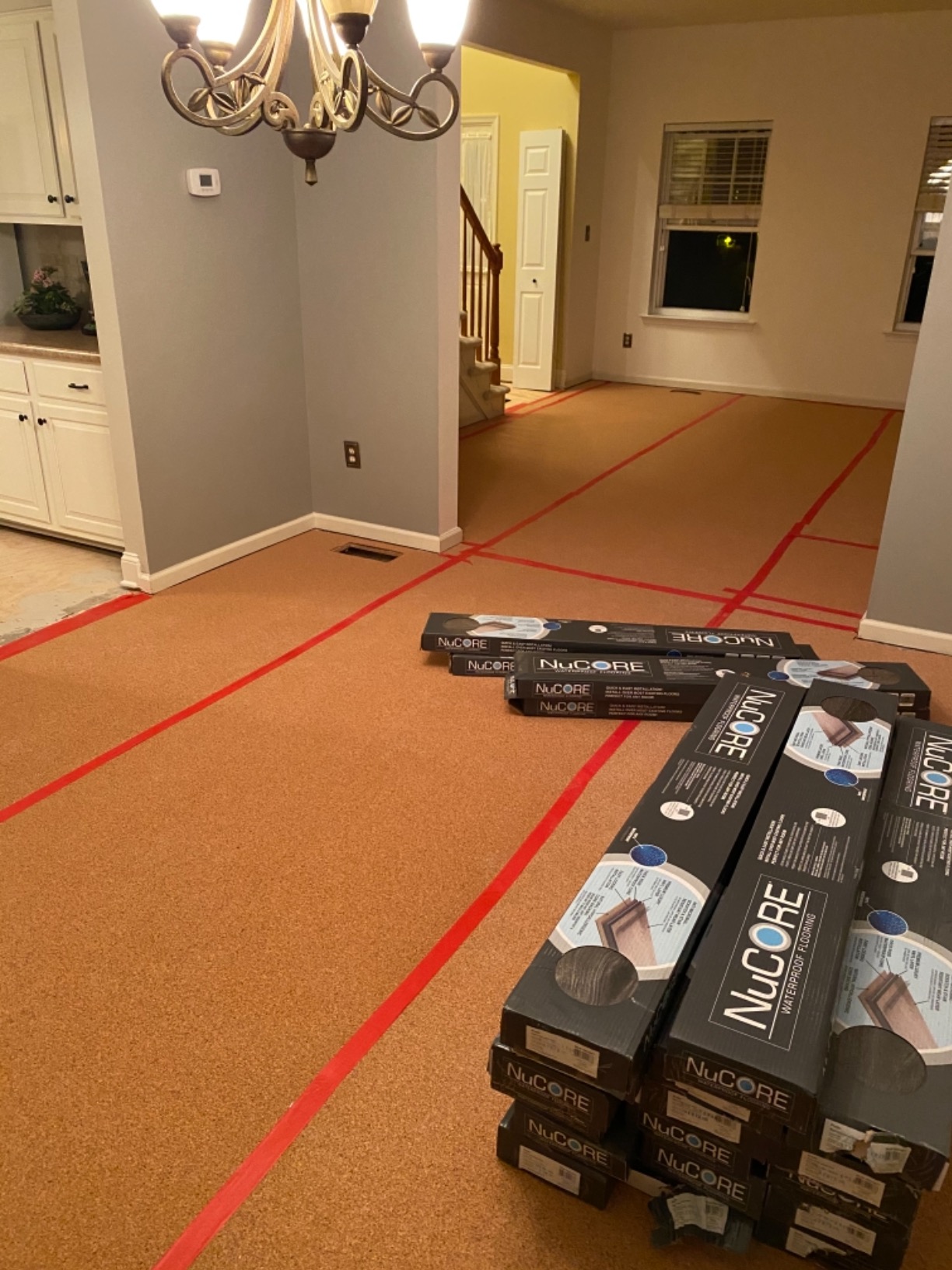 QEP 72000Q Natural Cork Underlayment Roll - 4 ft. Wide x 50 ft. Long x 6 mm Thick - 200 sq. ft. customer photo 2