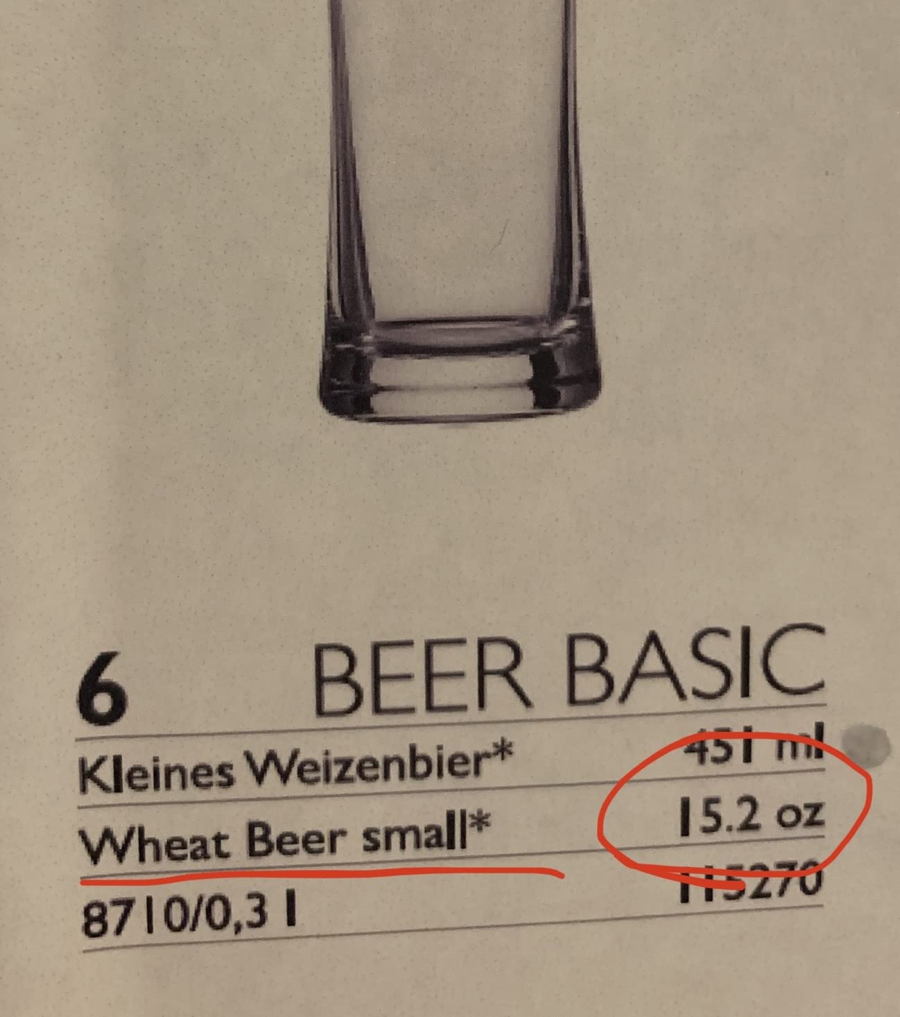 SCHOTT ZWIESEL Beer Basic Pilsner Glass 13 Ounce (Set of 6), Beer Tulip with Effervescent Point, Dishwasher-Safe Tritan Crystal Glasses, Made in Germany customer photo 1