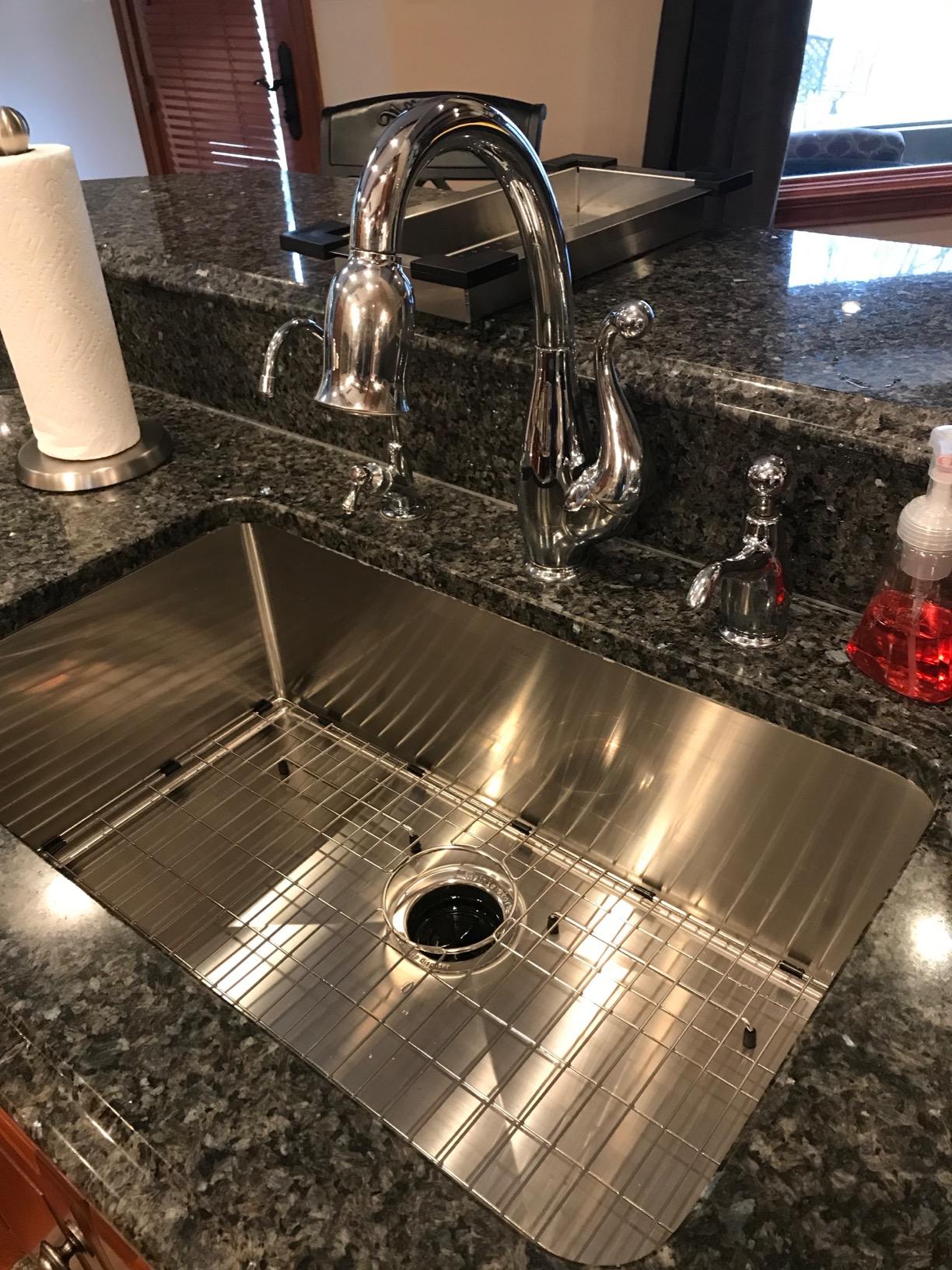 KRAUS Standart Pro 30-inch Undermount Single Bowl 16 Gauge Stainless Steel Kitchen Sink, KHU100-30 customer photo 1