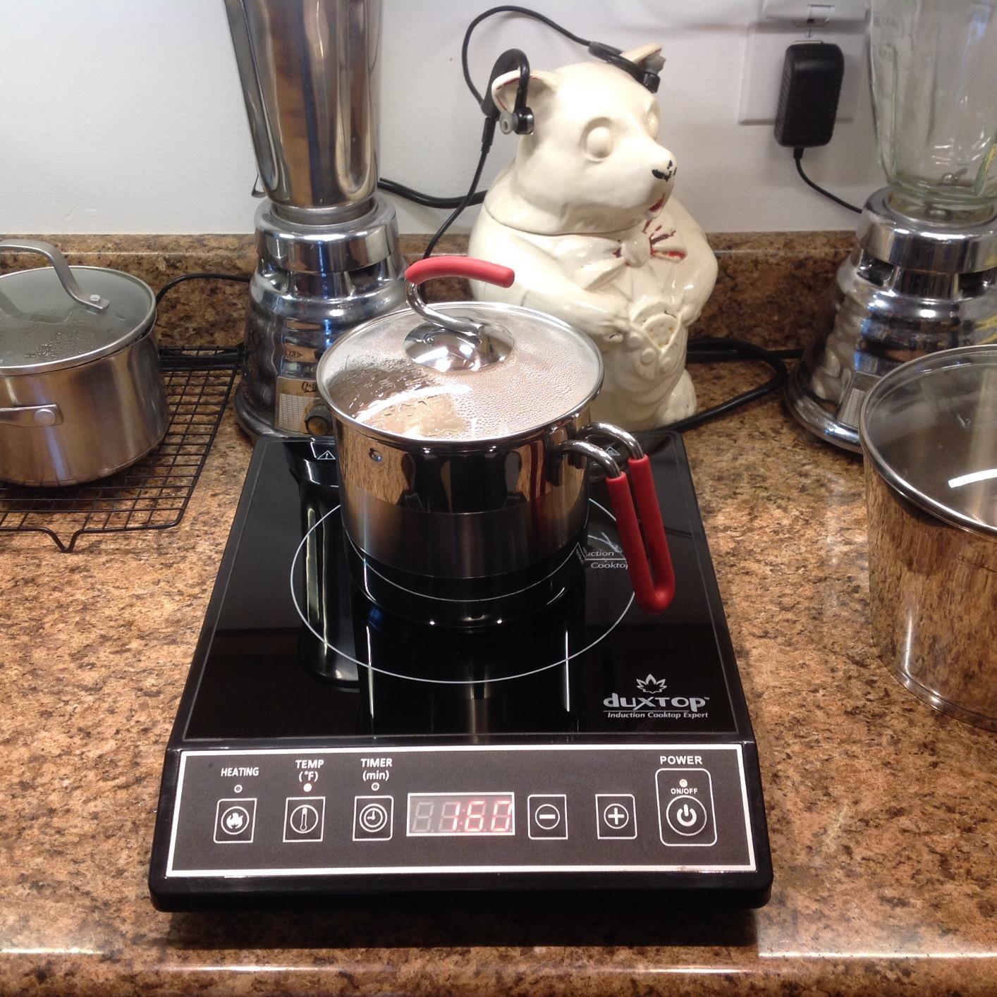 Kuhn Rikon 4th Burner Pot with Glass Lid and Steam basket 12 cup customer photo 1