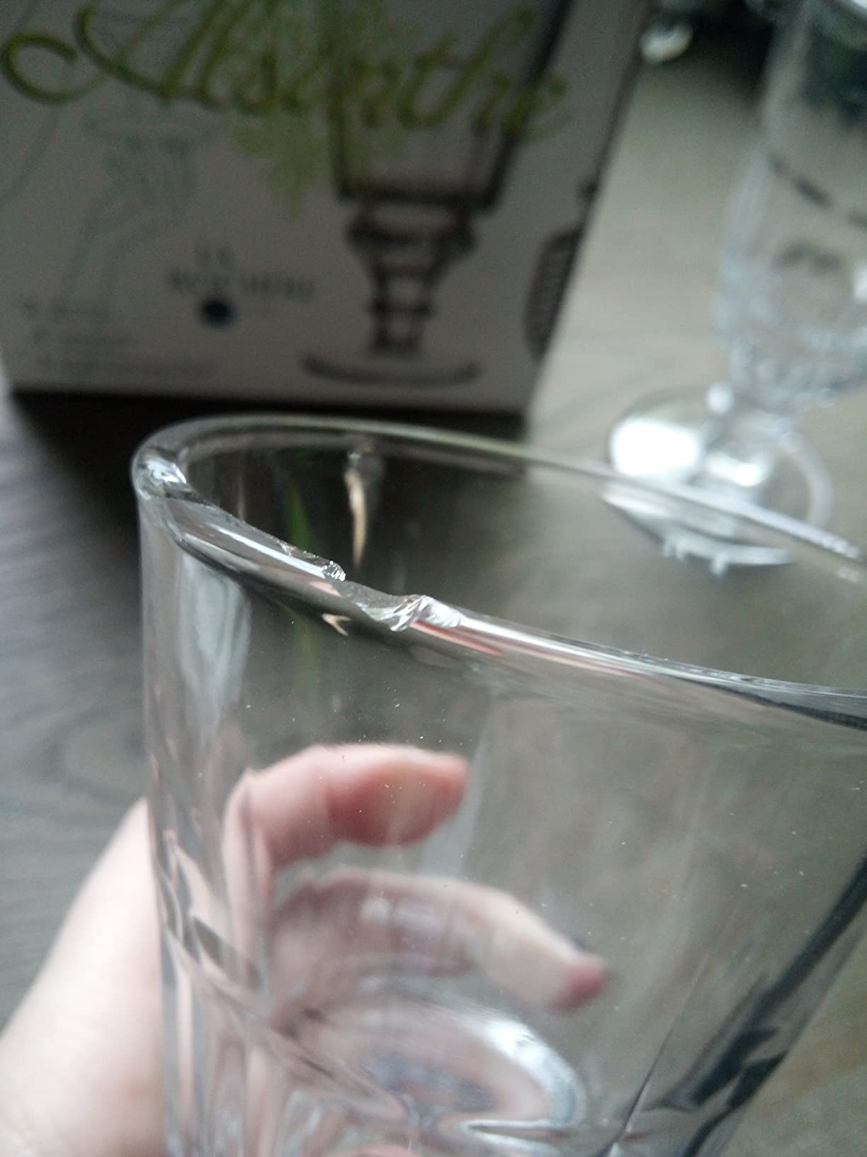 La Rochere Soleil Absinthe Glasses (Set of 6) - Bar Glasses Sets for The Home or Restaurant - Dishwasher Safe Cocktail Glasses - Sturdy Drinking Glasses Set (10.5 oz) customer photo 2