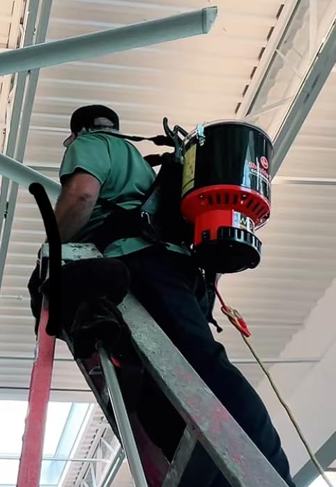 Hoover Commercial Shoulder Vac Pro Backpack Bagged Vacuum Cleaner, with HEPA Media Filter, Lightweight, C2401 customer photo 2