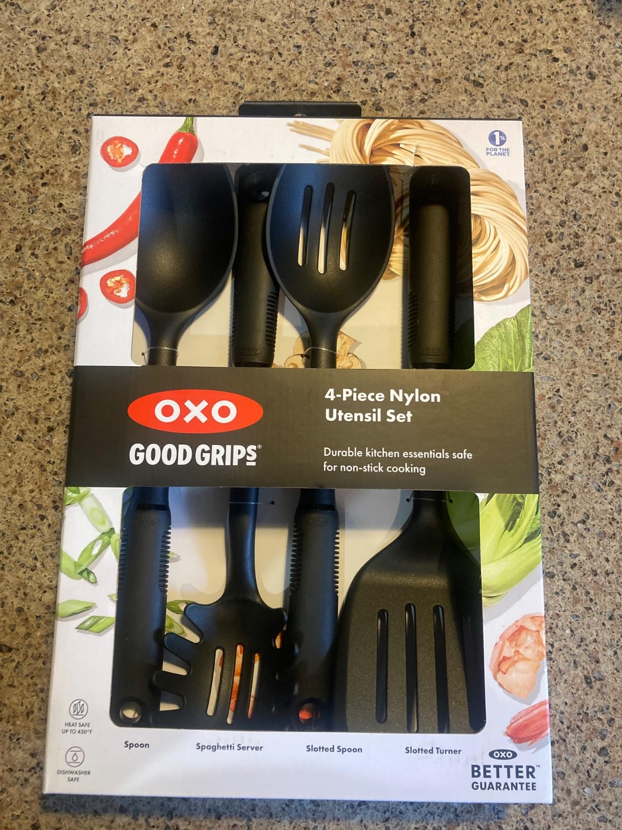 OXO Good Grips 4-Piece Nylon Tool Set, Black customer photo 1