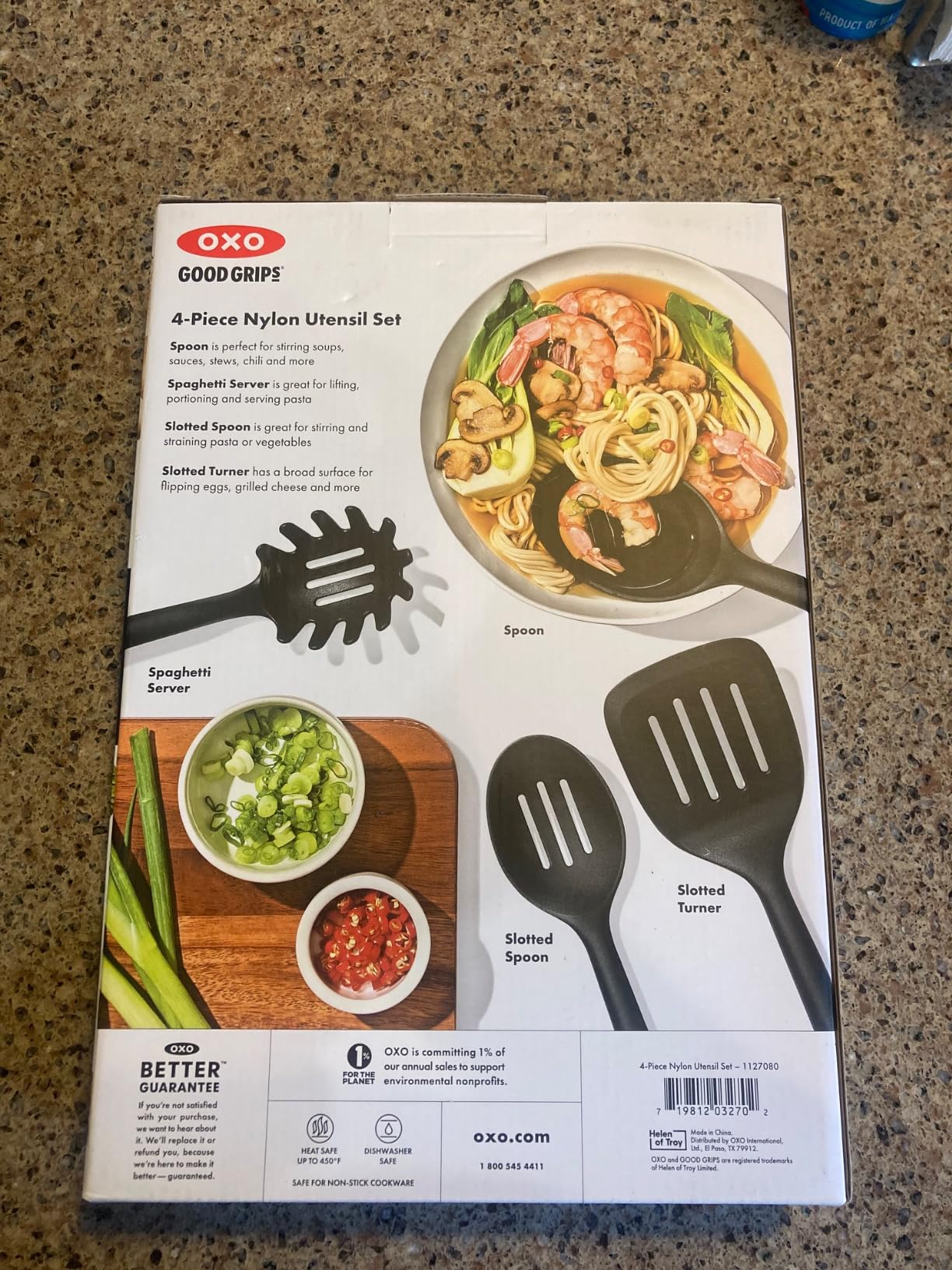 OXO Good Grips 4-Piece Nylon Tool Set, Black customer photo 2