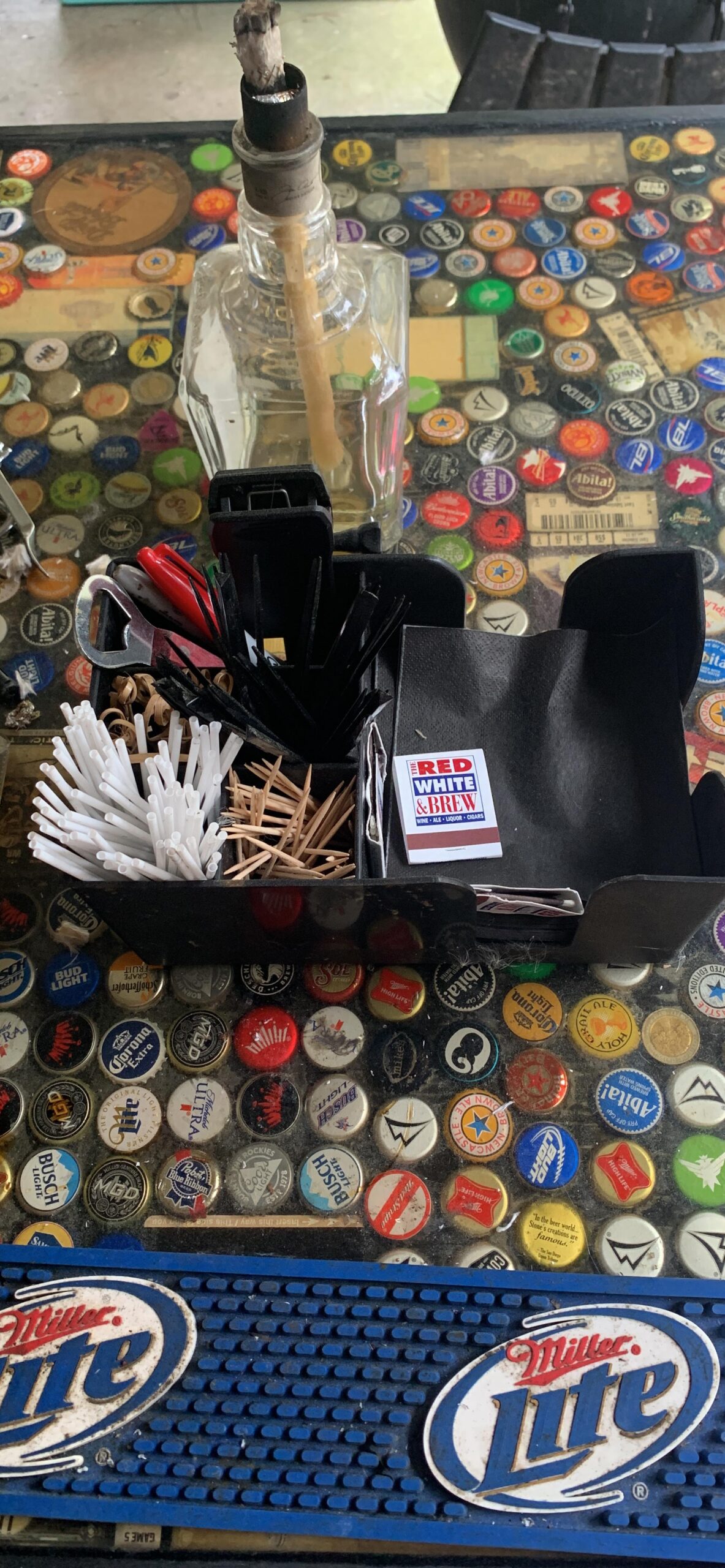 American METALCRAFT, Inc. BAR6 Plastic Bar Organizer with 6 Compartments customer photo 1