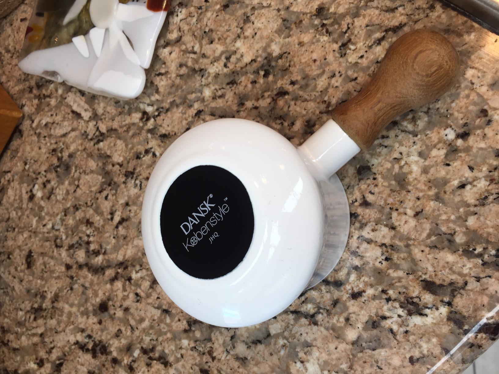 Dansk Kobenstyle White Butter Warmer, Small customer photo 1