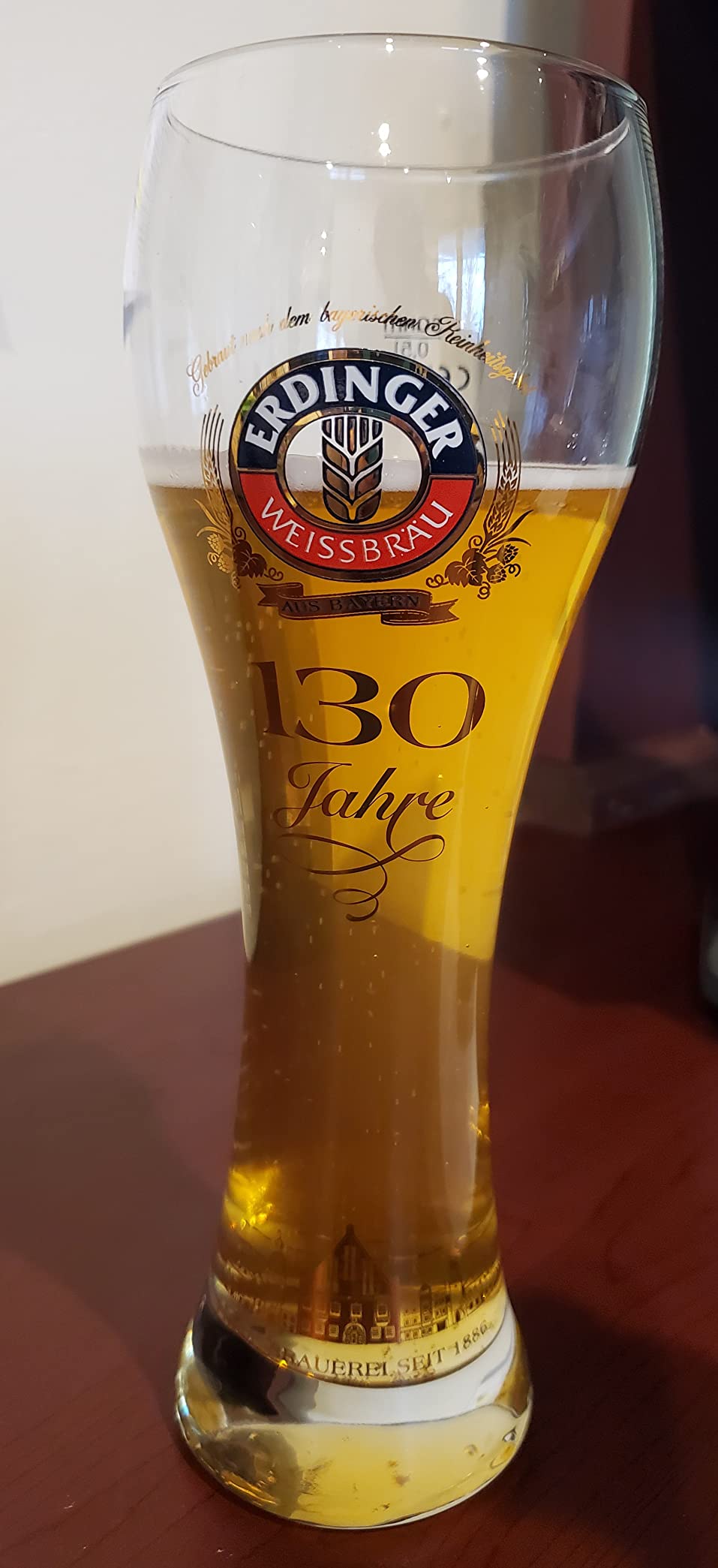 Wheat Beer Glasses Erdinger 0.5 L Set of 2 customer photo 2